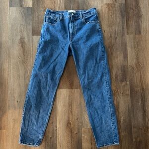 Abercrombie & Fitch The Mom Jean High Rise Denim